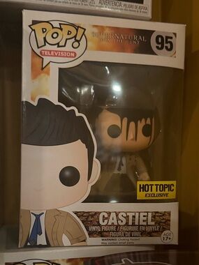 Funko Pop! Castiel Hot Topic Exclusive Vinyl Figure - covered in black goo